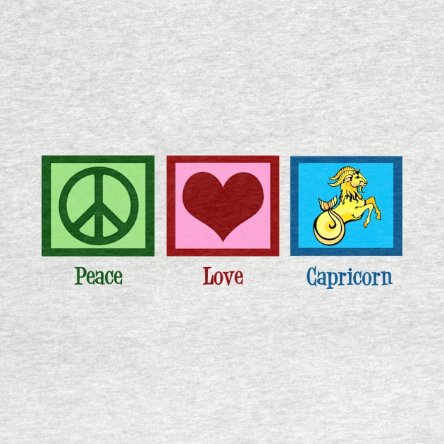 Peace Love Capricorns by epiclovedesigns